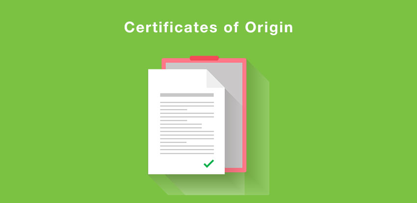 Certificates of Origin