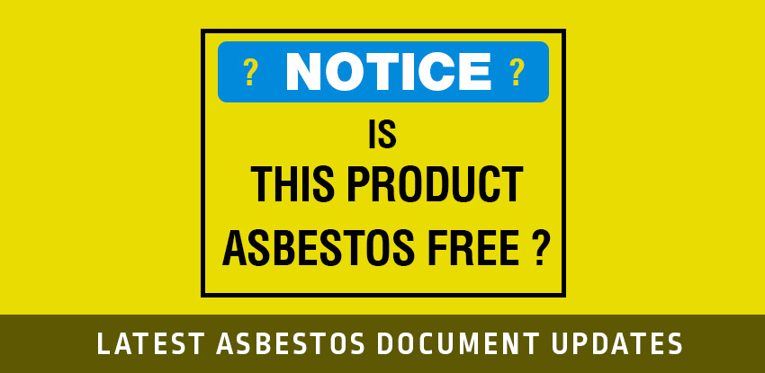 Latest Asbestos Document Updates