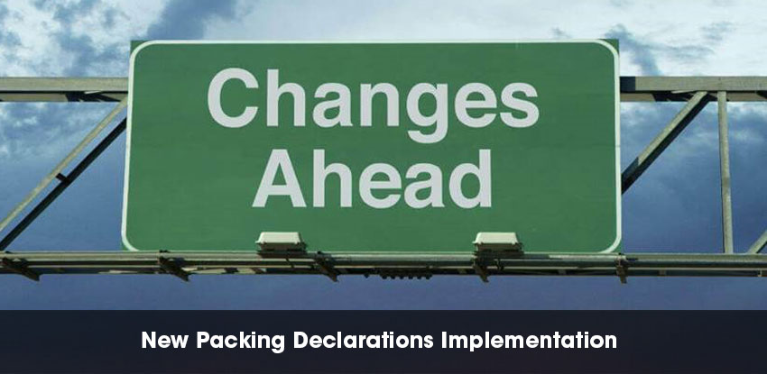 New Packing Declarations Implementation