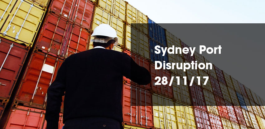 Sydney Port Disruption News