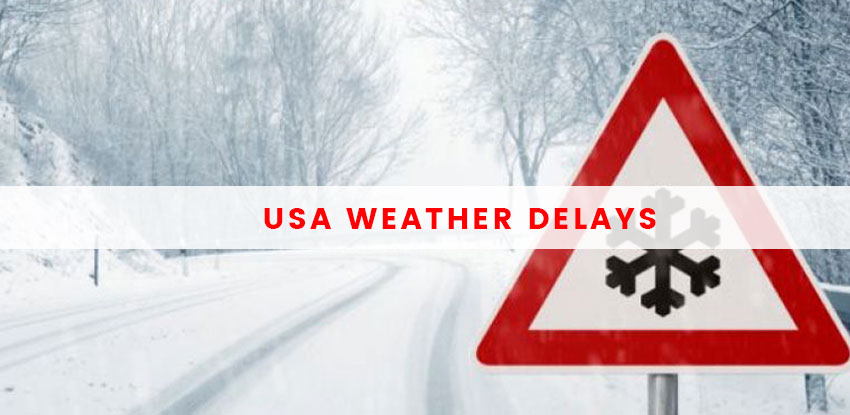 USA Weather Delays