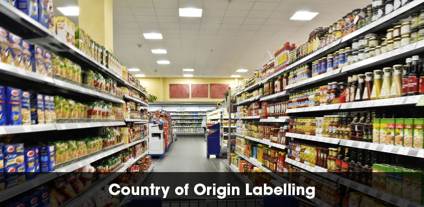 Country of Origin Labelling on Food Products