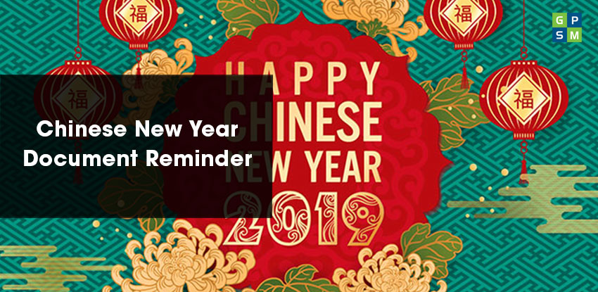 Chinese New Year – Document Reminder