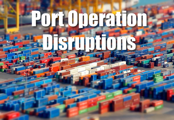 Sydney Port Disruption