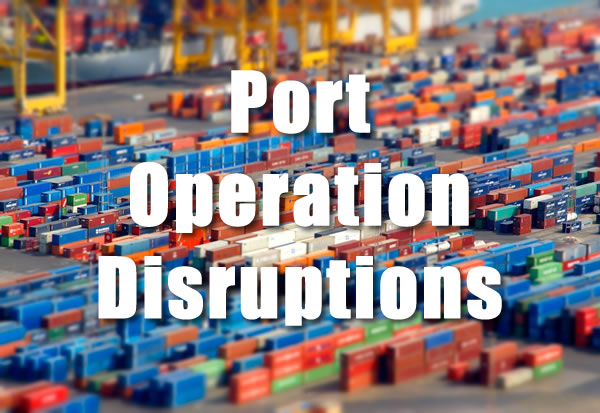 Port Operation Disruptions