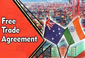 Free Trade India – Australia to commence 29th December 2022